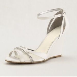 NWT Ivory wedges